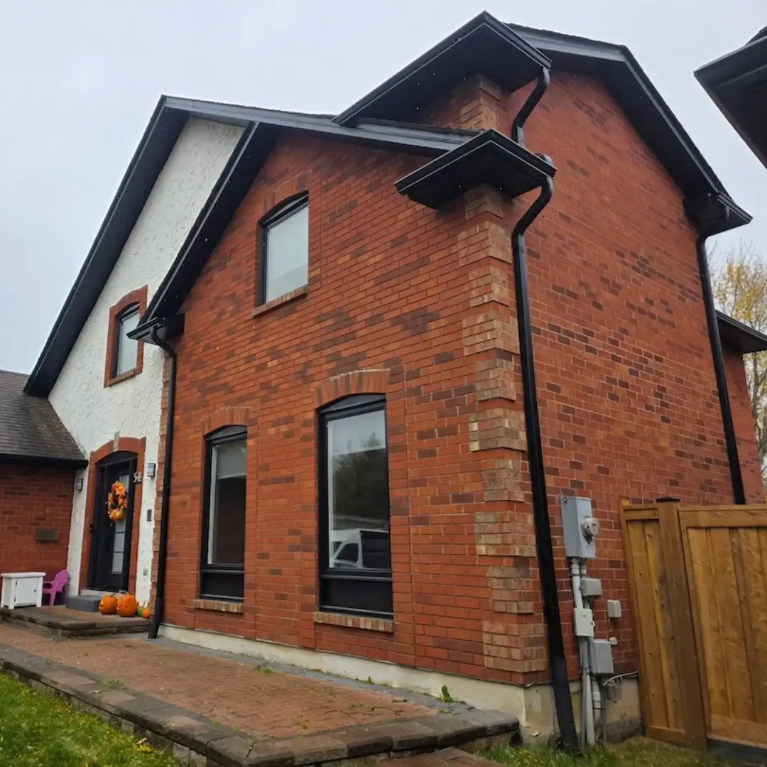 Seamless eavestrough installation by The Roofers
