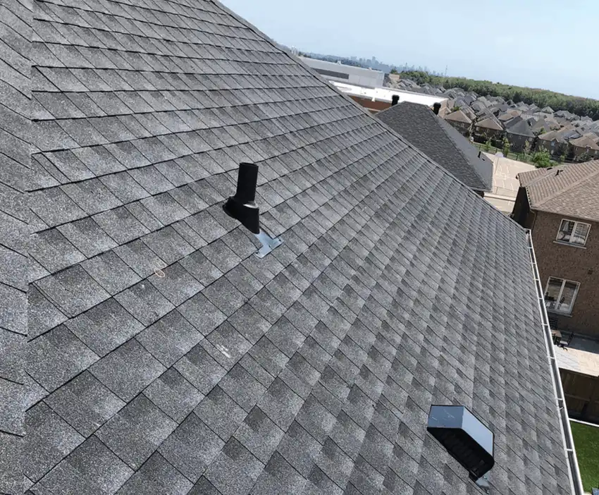 Roofing project near Oakville, Ontario