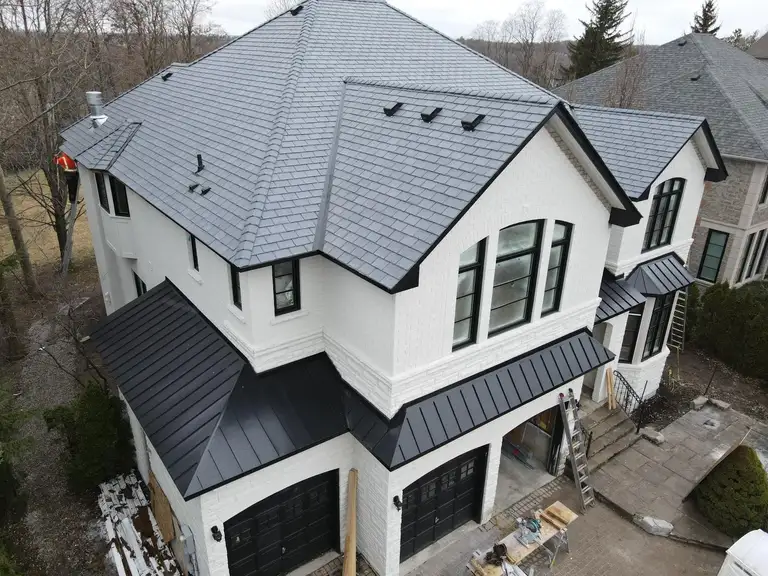 Slate Roofing example by The Roofers